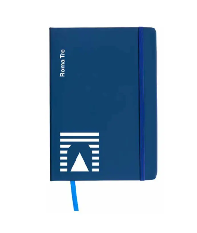 A5 Squared Notebook Blue