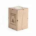 Candela e supporto con albero