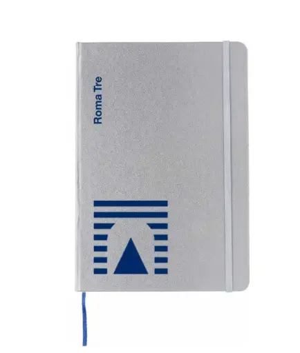 [R3_250030] Quaderno A5 righe Argento