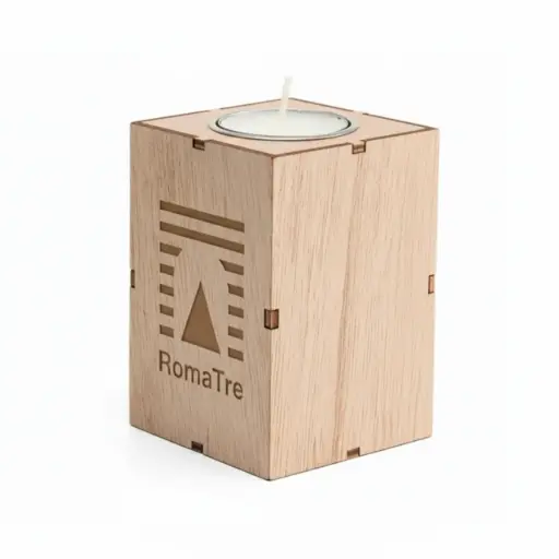 [R3_250091] Candela e supporto con albero